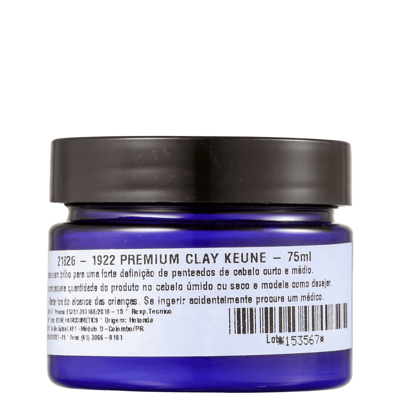 KEUNE 1922 By J. M. Keune Premium Clay - Cera Modeladora 100ml