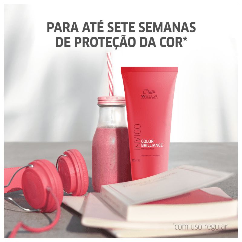 WELLA INVIGO COLOR BRILLIANCE CONDICIONADOR PARA PROTEÇÃO DA COR 200ML