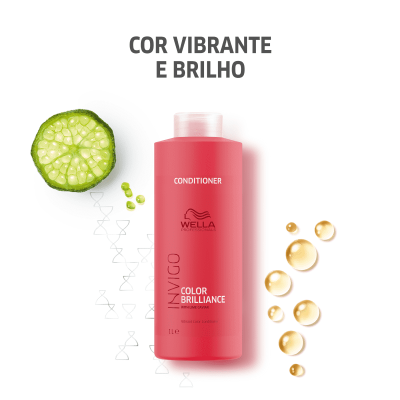 WELLA INVIGO COLOR BRILLIANCE CONDICIONADOR PARA PROTEÇÃO DA COR 1000ML