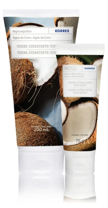 Korres Kit Cremes Hidratantes Água De Coco