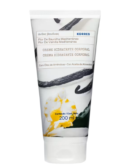 Korres Flor De Baunilha Mediterrânea - Hidratante Corp 200ml