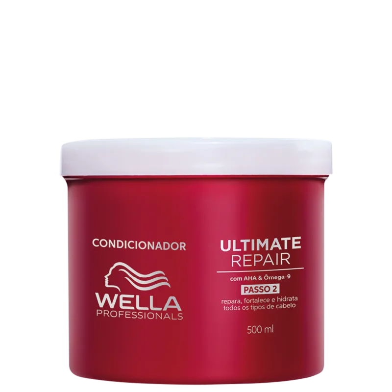 Wella Professionals Ultimate Repair Shampoo 1L + Condicionador 1L + Máscara 500ml