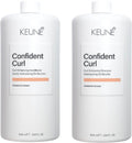 Keune Confident Curl Duo Salon Shampoo 1L + Condicionador 1L