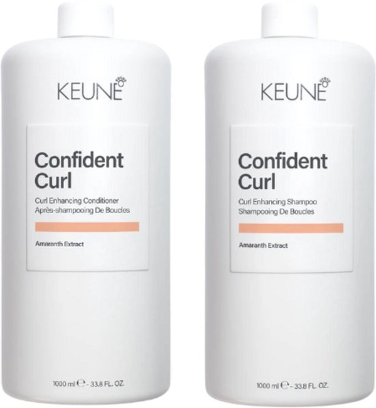 Keune Confident Curl Duo Salon Shampoo 1L + Condicionador 1L