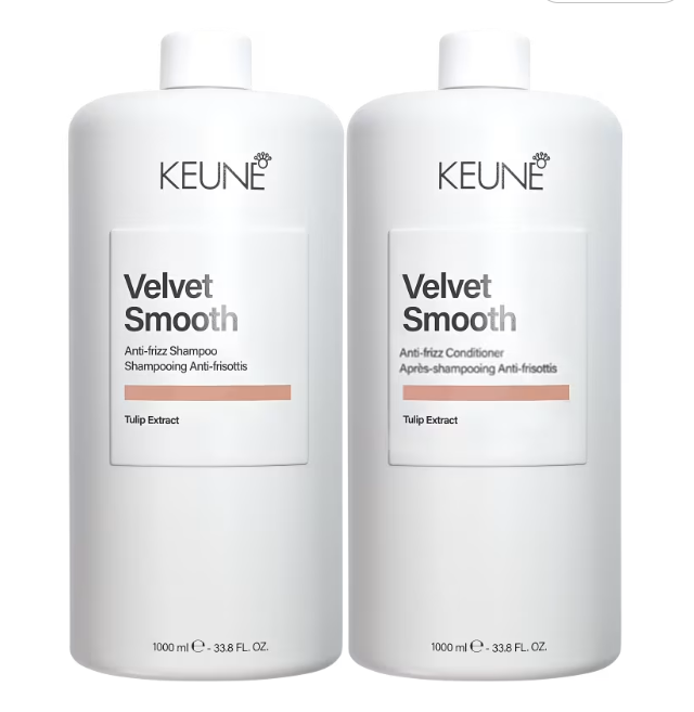 Keune Velvet Smooth Shampoo 1L + Condicionador 1L