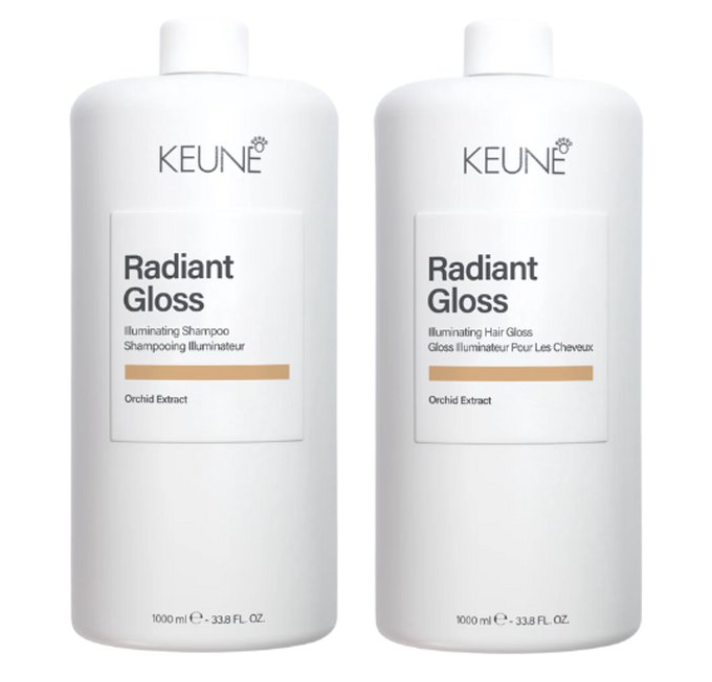 Keune Radiant Gloss Kit Shampoo 1l + Condicionador 1l