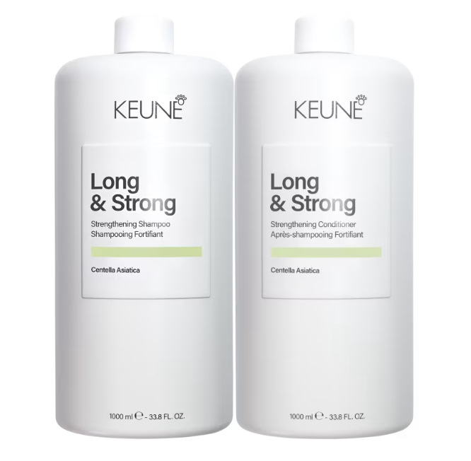 Keune Long & Strong Duo Salão Shampoo 1l + Condicionador 1l