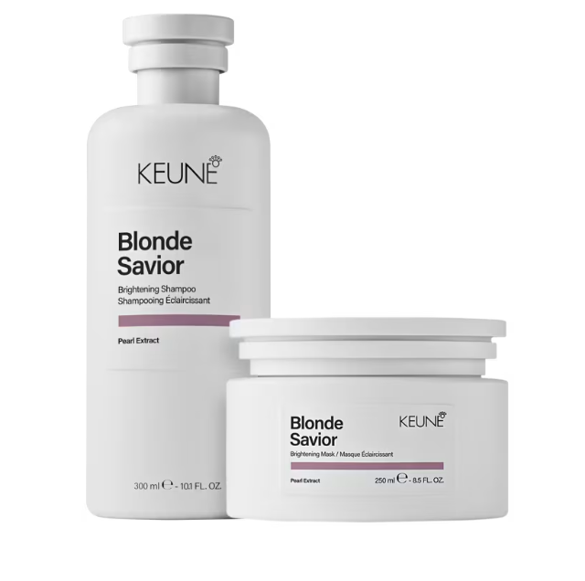 Keune Blonde Savior Kit Shampoo 300ml + Máscara 250ml