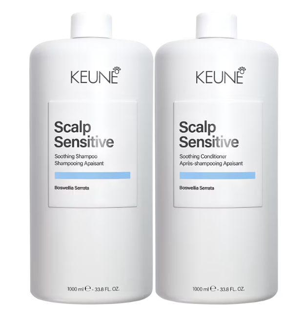 Keune Scalp Sensitive Salon Duo Shampoo 1L + Condicionador 1L
