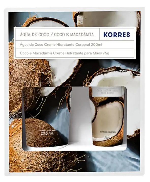 Korres Kit Cremes Hidratantes Água De Coco