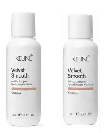 Keune Velvet Smooth Kit Shampoo 80ml Condicionador 80ml