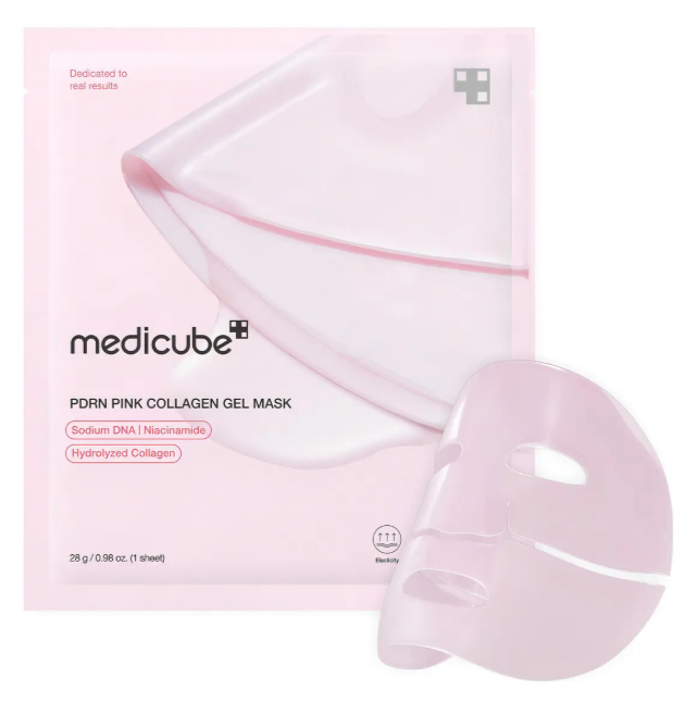 Medicube PDRN Pink Collagen Gel Mask - Máscara Facial em Gel 28g
