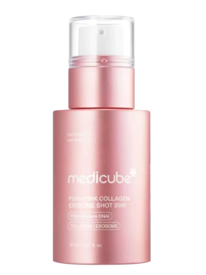 Medicube Sérum Pink PDRN com Colágeno e Exossomas SHOT 2000 30ml
