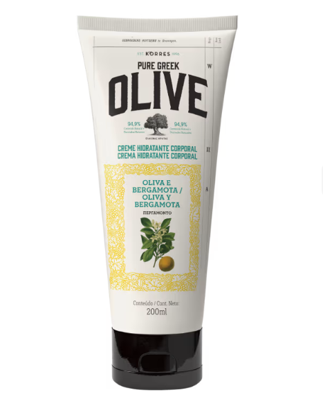 Korres Pure Greek Olive Creme Hidratante Corporal 200ml