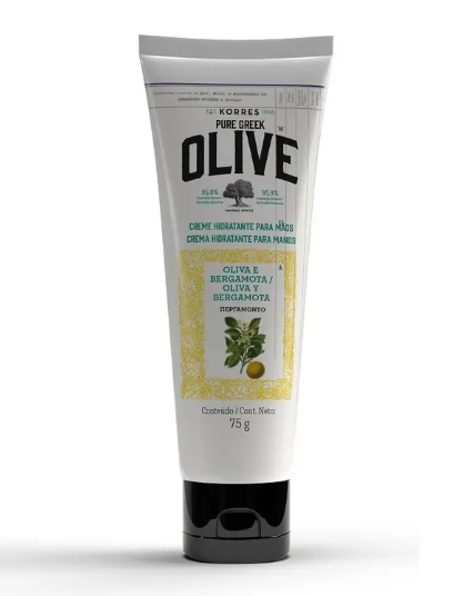 Creme Hidratante Para Mãos Korres Olivia E Bergamota 75g