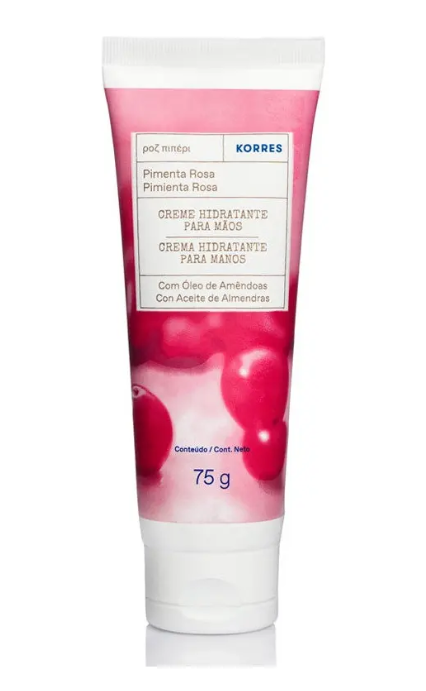 Korres Pimenta Rosa Creme Deo Mãos 75g