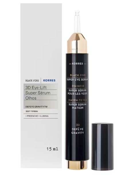 Korres Black Pine 3D Eye-Lift - Sérum para Olhos 15ml
