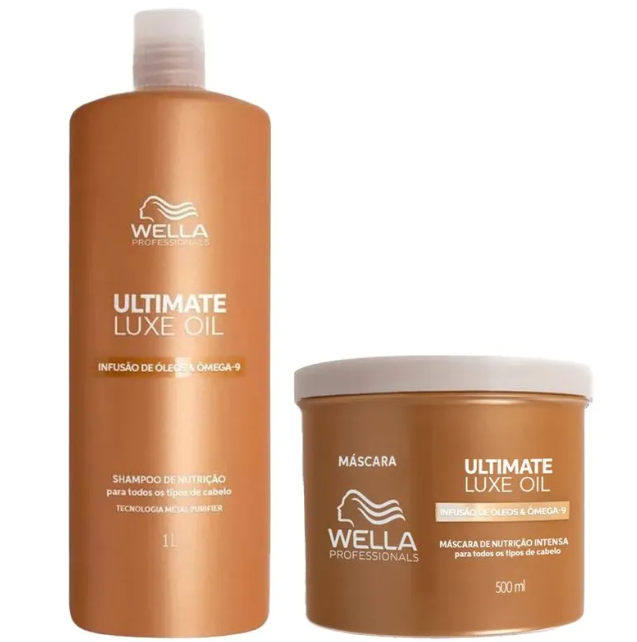 Wella Professional Ultimate Luxe Oil Sh 1000ml + Másc 500ml