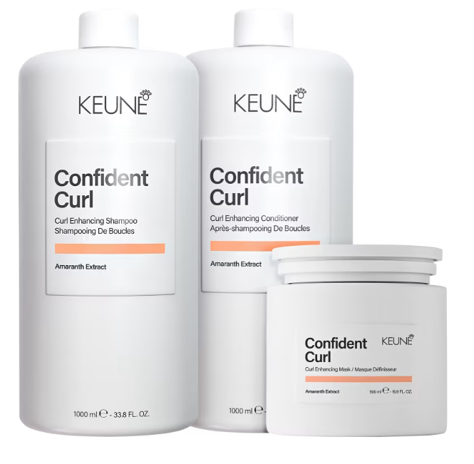 Keune Confident Curl Super Trio (3 Produtos)