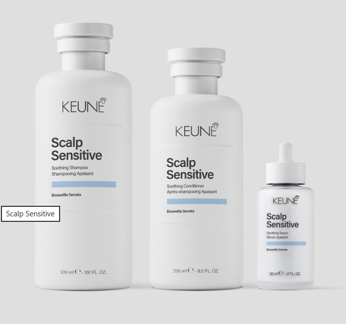 Keune Scalp Sensitive - Kit Sh + Cond + Serum