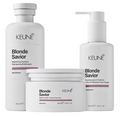 Keune Blonde Savior Kit Shampoo 300ml + Máscara 200ml + Leave In 150ml