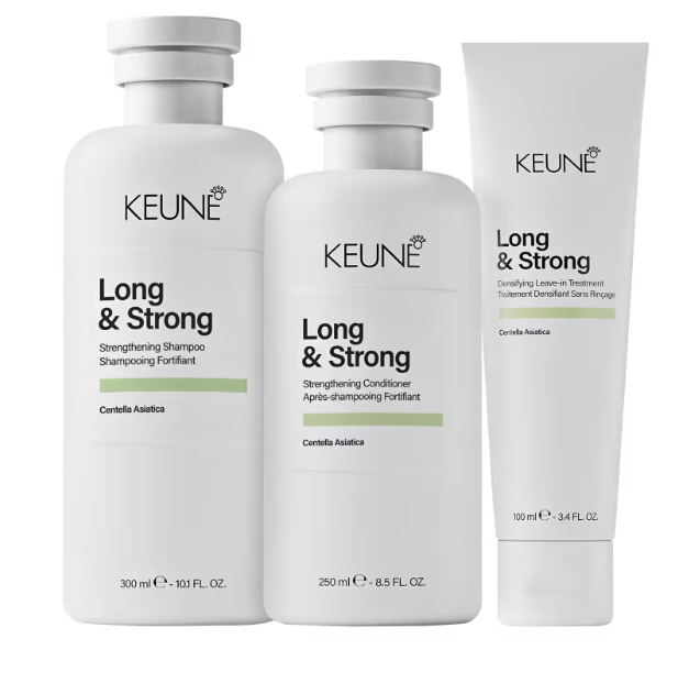Keune Long & Strong Trio - Sh + Cond + Leave In