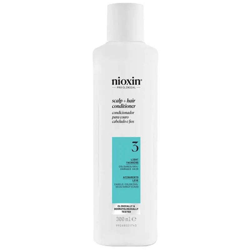 Nioxin 3 Hair System Cleanser - Kit Sh 300ml + Cond 300ml