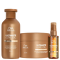 Wella Professionals Ultimate Luxe Oil Kit Shampoo 250ml + Máscara 150ml + Óleo 100ml