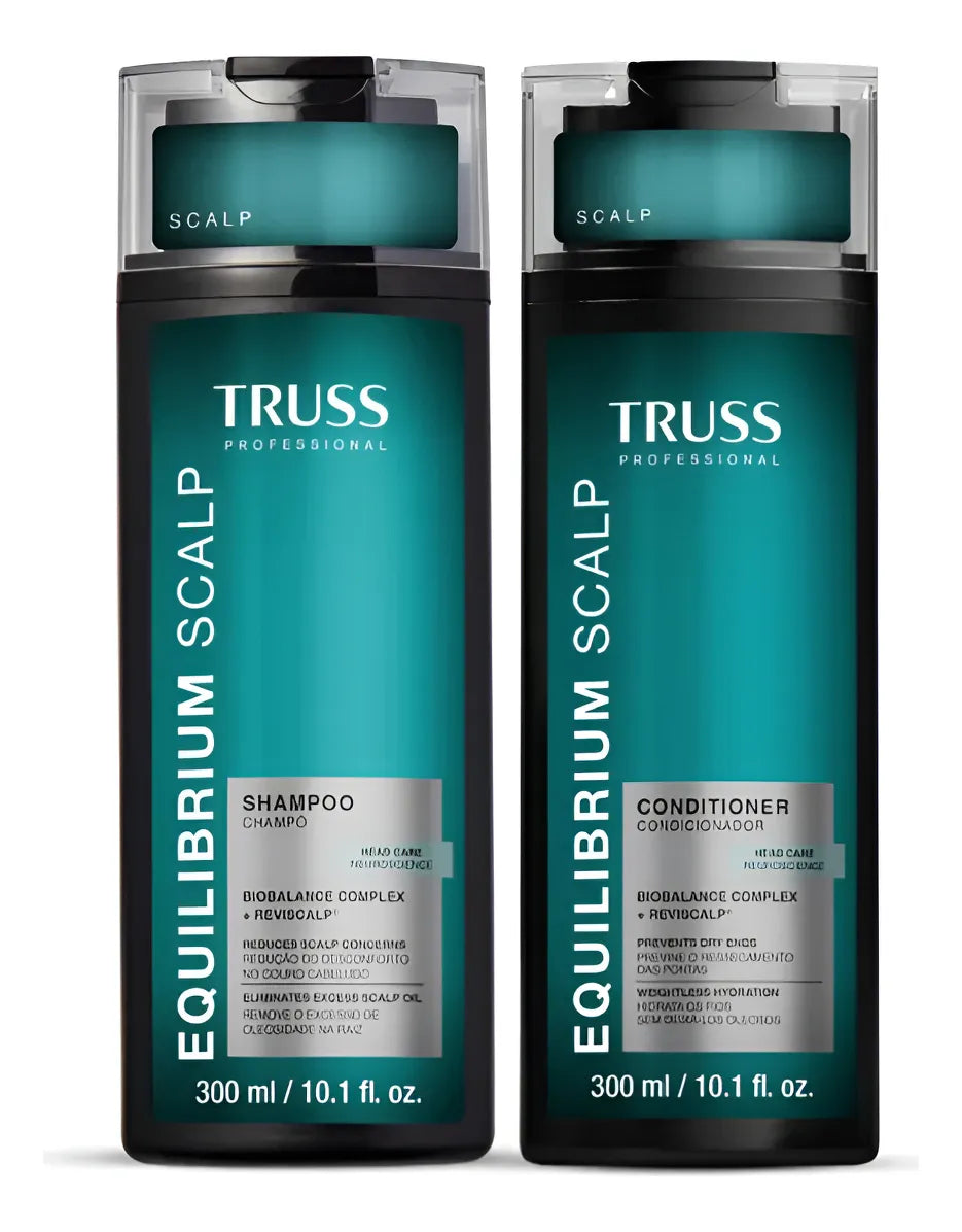 TRUSS Equilibrium Scalp Duo Shampoo 300ml + Condicionador 300ml