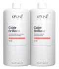 Keune Care Color Brillianz Duo Salon Shampoo 1L + Condicionador 1L
