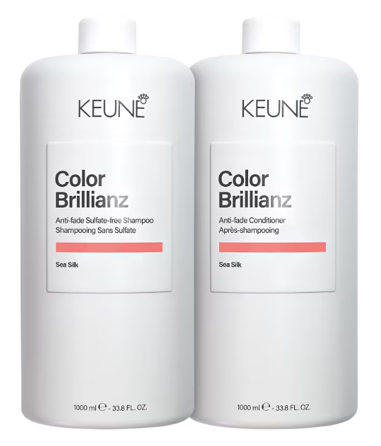Keune Care Color Brillianz Duo Salon Shampoo 1L + Condicionador 1L