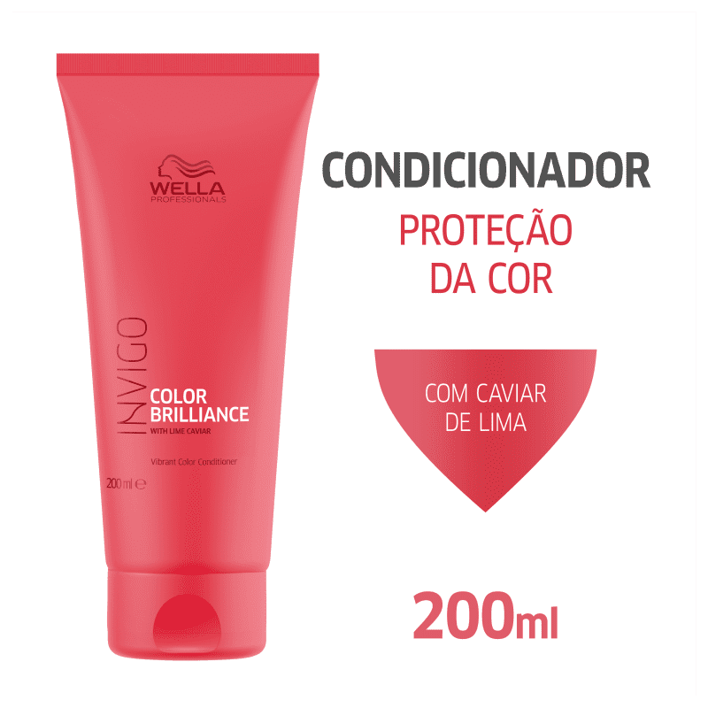 WELLA INVIGO COLOR BRILLIANCE CONDICIONADOR PARA PROTEÇÃO DA COR 200ML