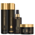 Sebastian Professional Dark Oil Intenso Shampoo 250ml + Condicionador 250ml + Máscara 150ml + Óleo 95ml