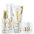 Wella Professionals Oil Reflections Light Kit Shampoo 250ml + Condicinador 200ml + Máscara 150ml + Óleo Light 100ml