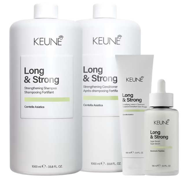 Keune Long & Strong Salão (4 Produtos)