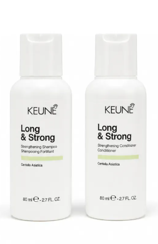 Keune Long Strong Kit Shampoo 80ml + Condicionador 80ml