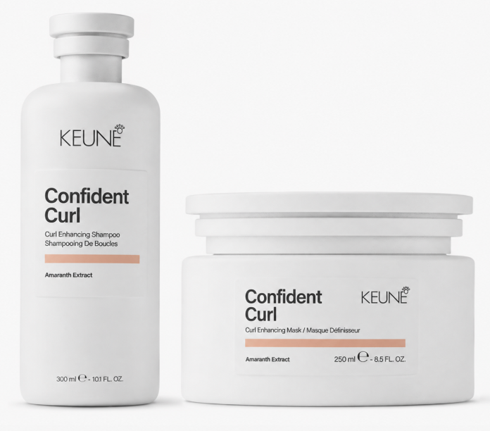 Keune Confident Curl Kit Shampoo 300ml + Máscara 250ml