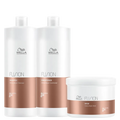 Wella Professionals Fusion Salon Trio Shampoo 1L + Condicionador 1L + Máscara 500ml